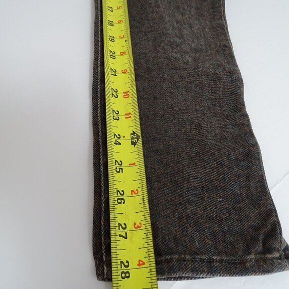 Dear John Gisele High Waisted Skinny Mocha Leopard Jeans Women Size 29 FLAW - Picture 12 of 13